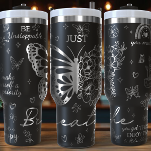 Affirmation Butterfly, 40oz Swig Lid